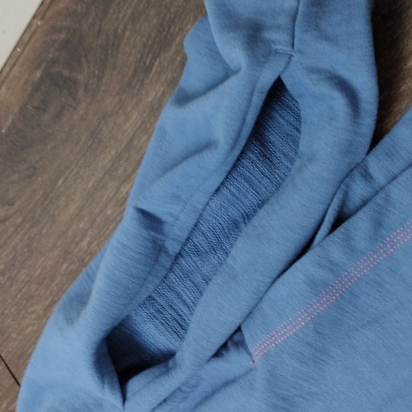 Adidas Womens SuperHer Sweatshirt H67062 Altered Blue S - Picture 9 of 15